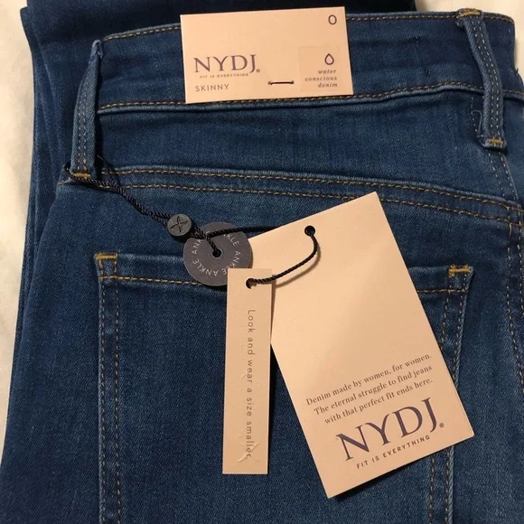 NYDJ Ami Cropped Skinny Denim Jeans - Picture 6 of 8